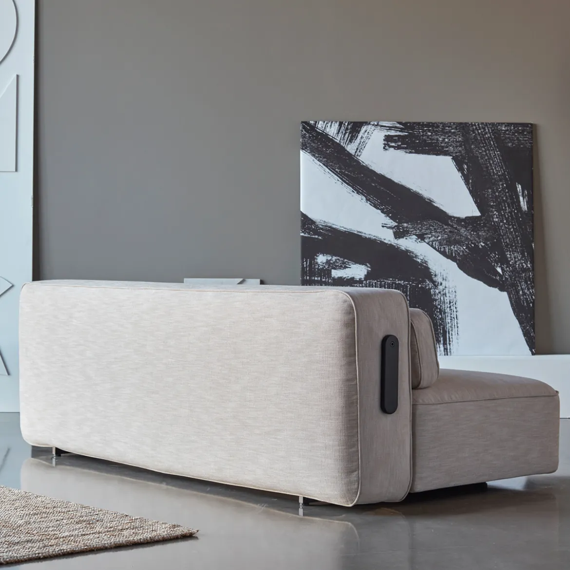 Slaapbank met pocket vering matras - Innovation Living Yonata
