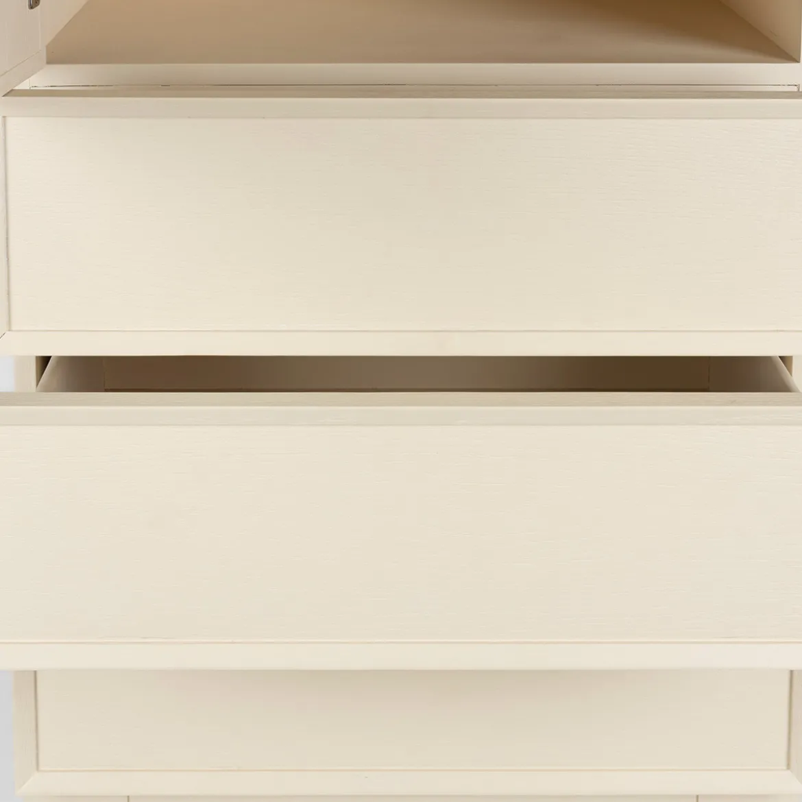 Smalle design wandkast beige - Zuiver June