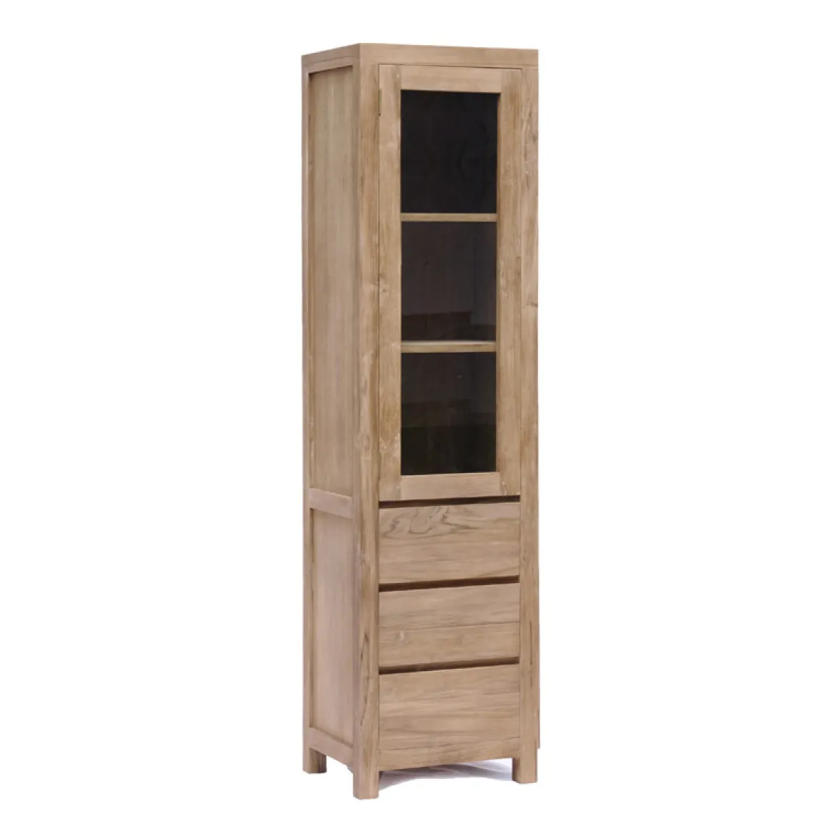 Smalle kast teak hout - Tower Living Corona
