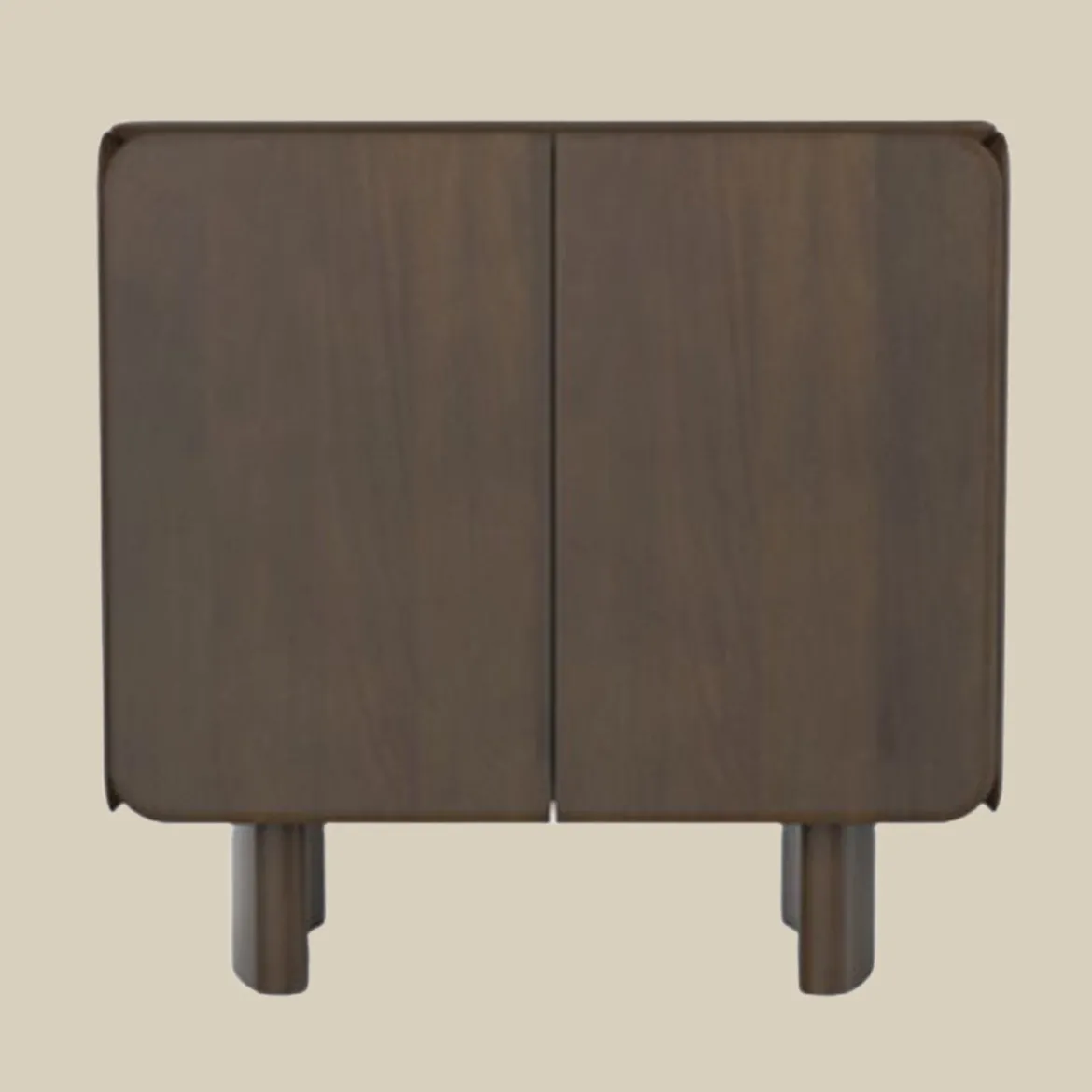 Smal retro dressoir mangohout - Bodio Memphis