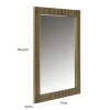 Spiegel messing met ribbels - Richmond Interiors Ironville