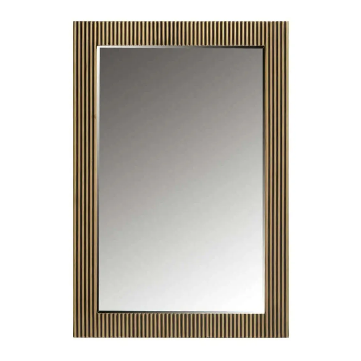 Spiegel messing met ribbels - Richmond Interiors Ironville