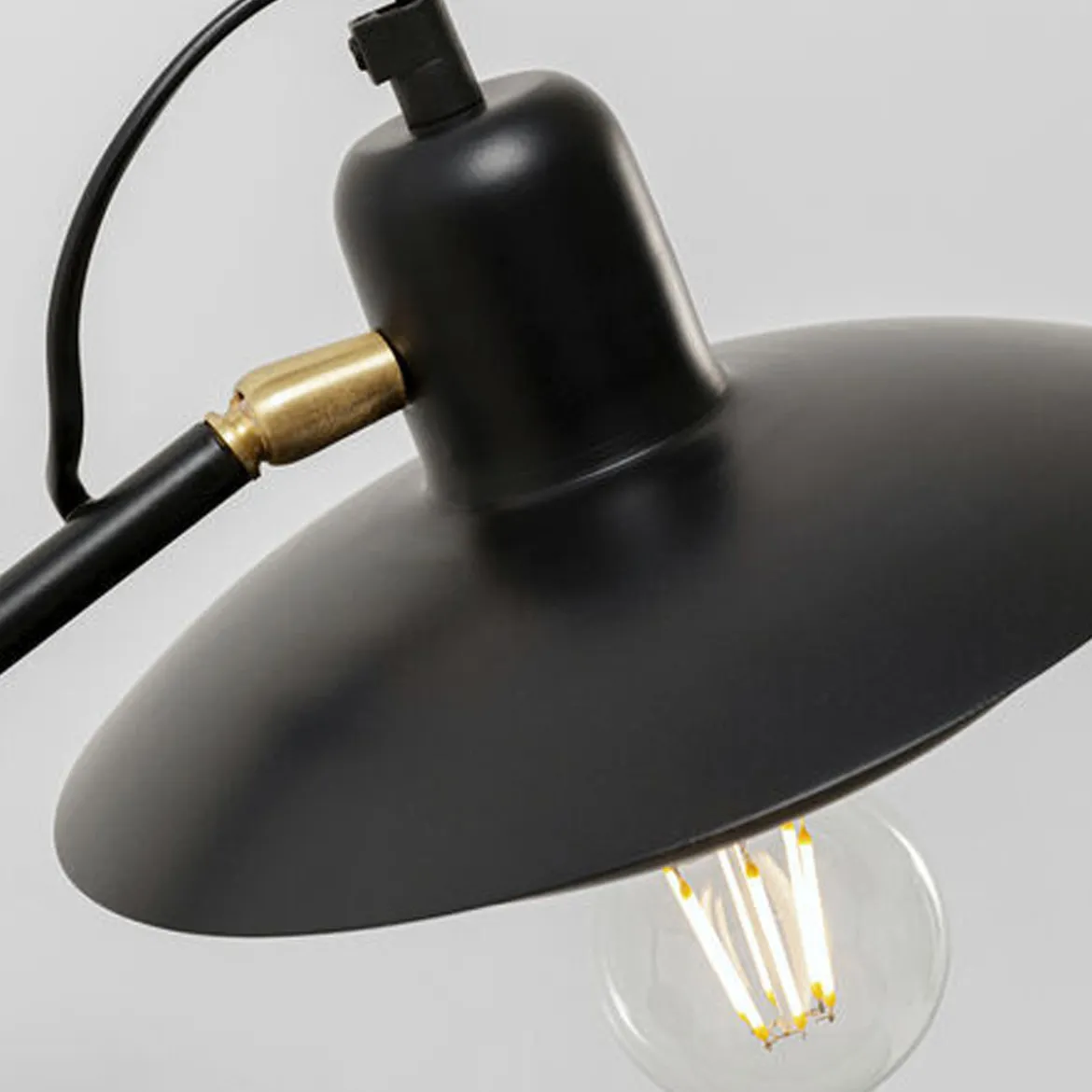 Staande leeslamp zwart retro design - Kare Design Speaker Duo