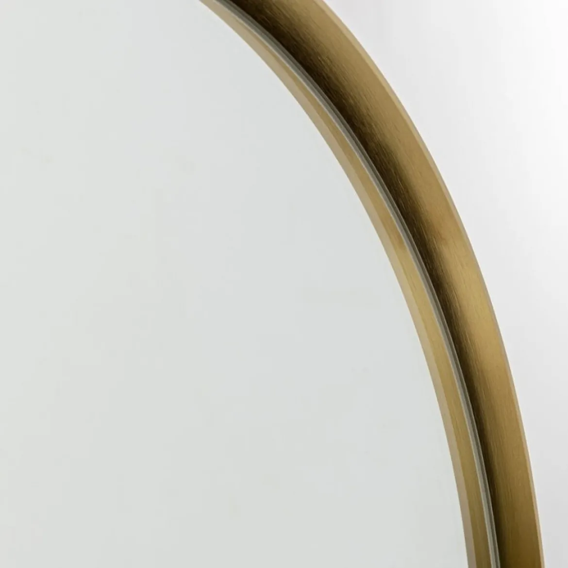 Staande spiegel messing - Kare Design Curve