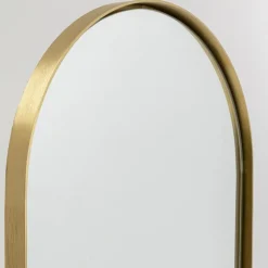 Staande spiegel messing - Kare Design Curve