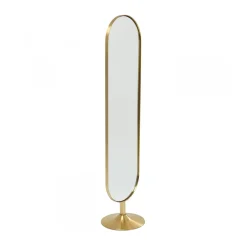Staande spiegel messing - Kare Design Curve