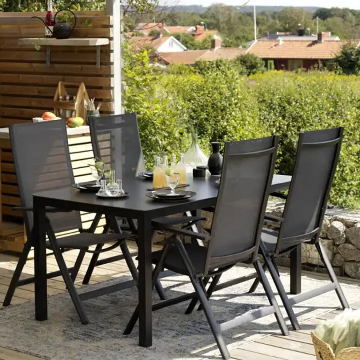 Standenstoel aluminium - Brafab Rana