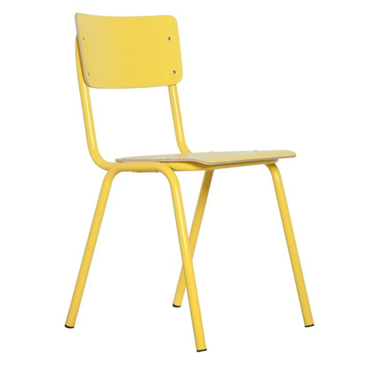 Stapelstoel retro design - Zuiver Back to School