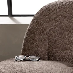 Stijlvolle boulene fauteuil - Lavis Omaha