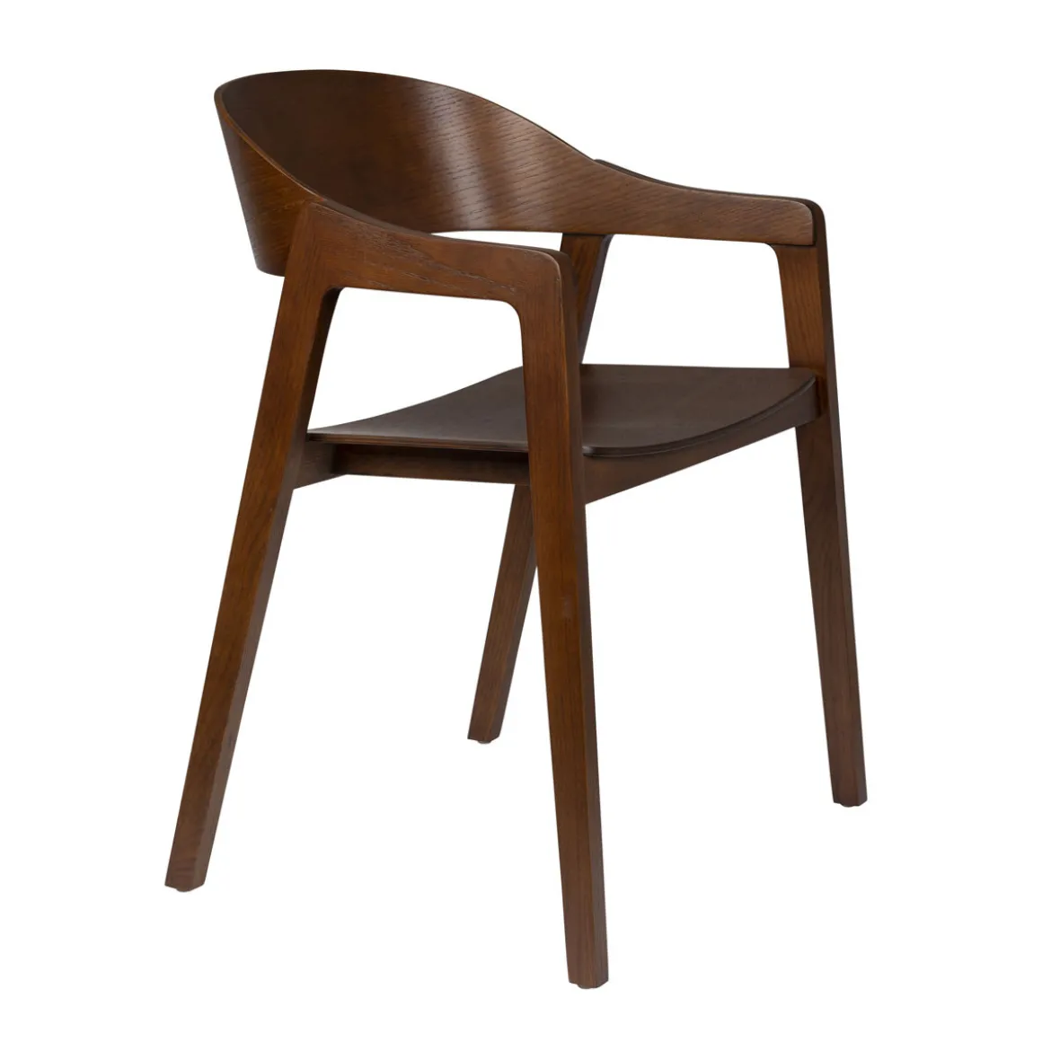 Stoel van gebogen hout - Dutchbone Westlake