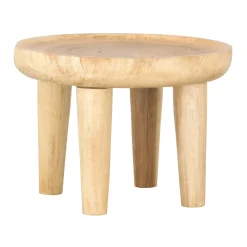 Suar hout bijzettafel rond - Must Living Plato