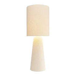 Tafellamp beige boucle 60 cm - Kare Design Marleen