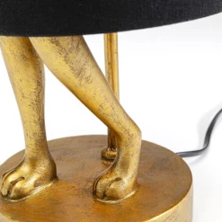 Tafellamp konijn goud - Kare Design Rabbit Gold/Black