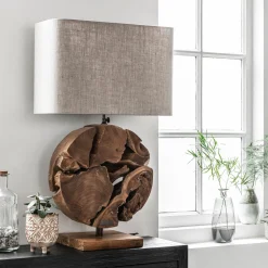 Tafellamp teak - Must Living All Around The World