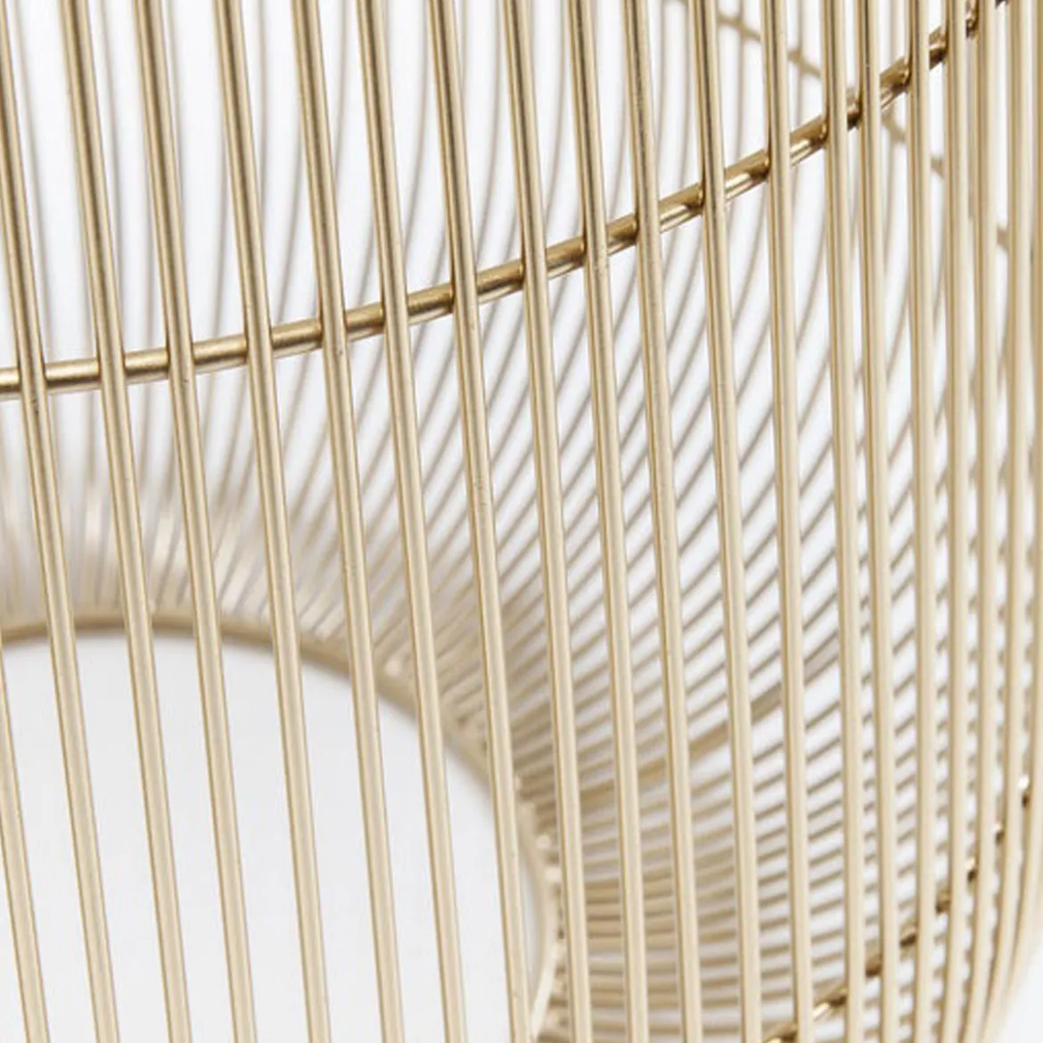 Tafeltje goud met wit marmer - Kare Design Beam White