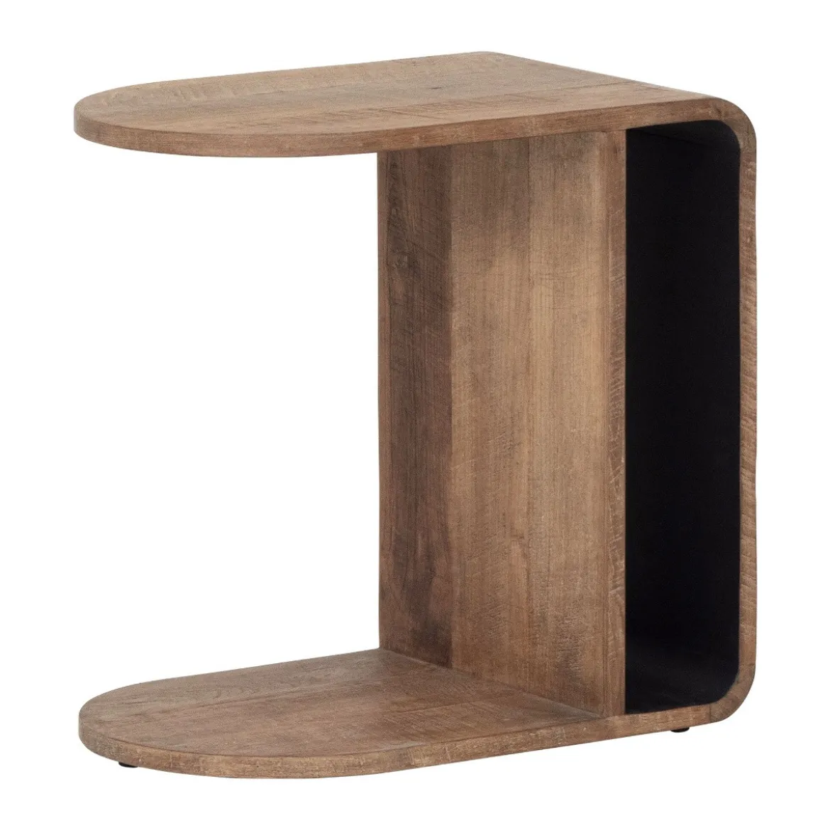 Teak bijzettafel ronde hoeken - DTP Home Evo