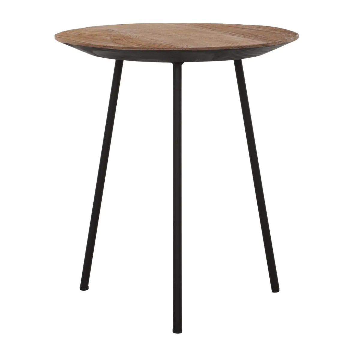 Teak bijzettafel schuine rand - DTP Home Highlight Jupiter