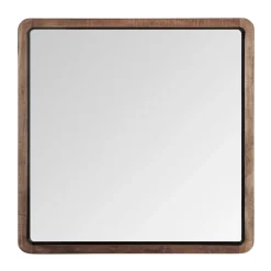 Teak design spiegel 80 x 80 cm - DTP Home Cosmo
