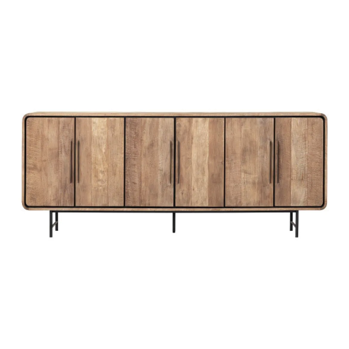Teak dressoir met ronde hoeken - DTP Home Evo