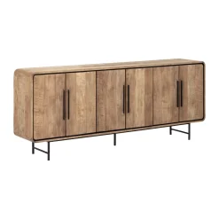 Teak dressoir met ronde hoeken - DTP Home Evo