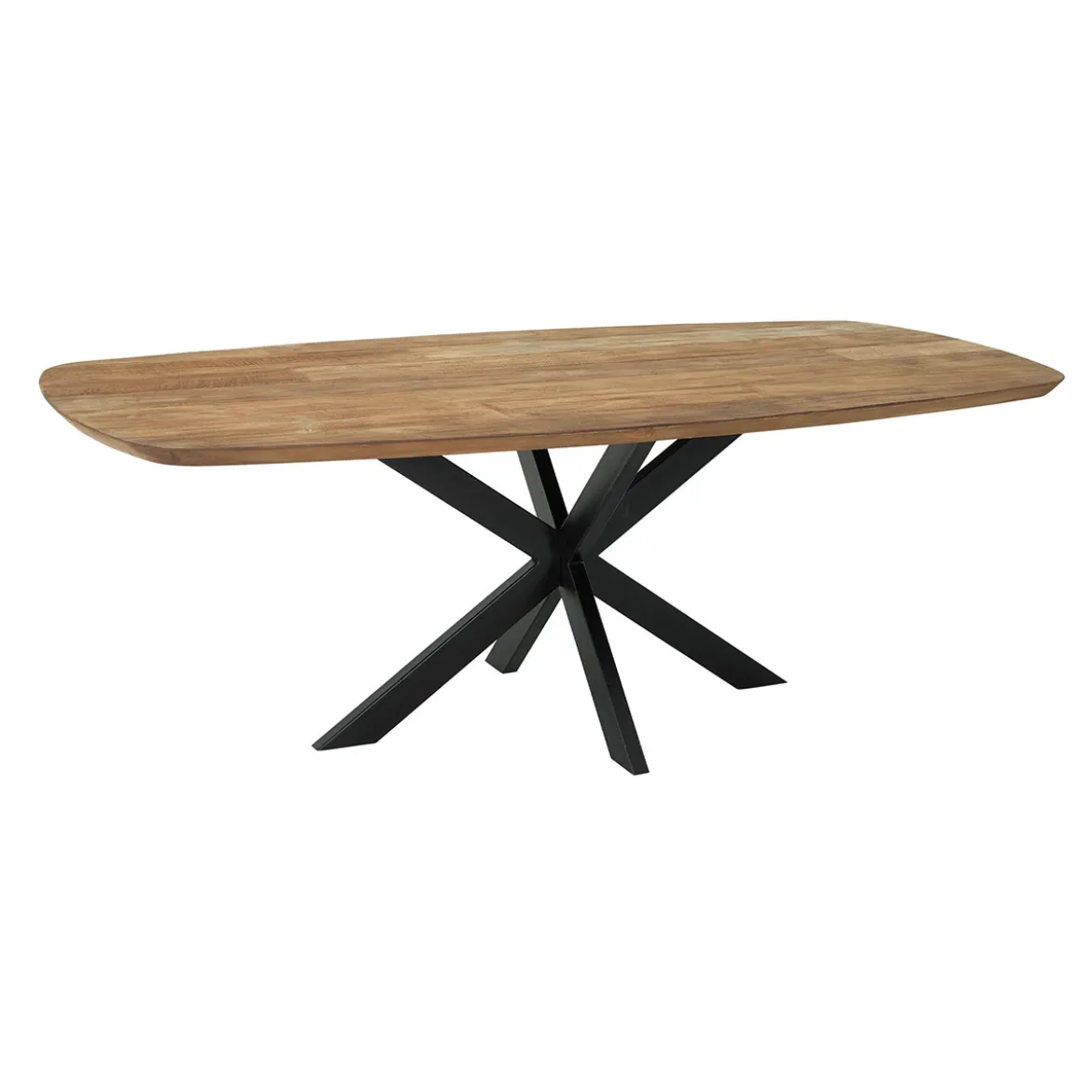 Teak eettafel deens ovaal - DTP Home Evo