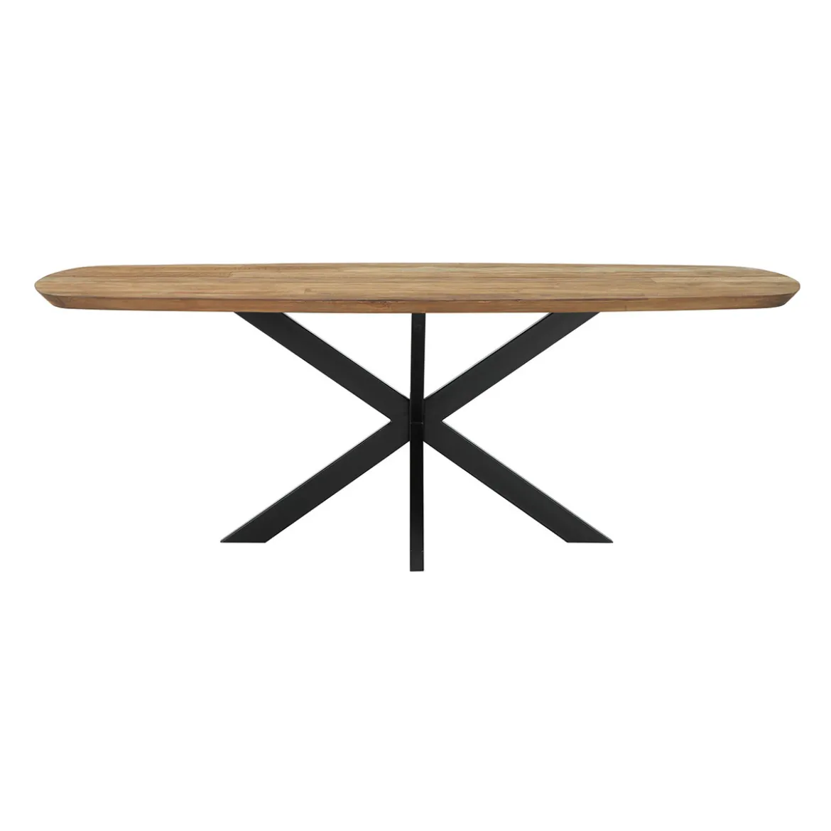 Teak eettafel deens ovaal - DTP Home Evo
