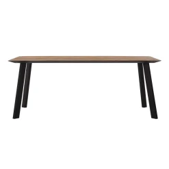 Teak eettafel met verjongde rand - DTP Home Timeless Shape