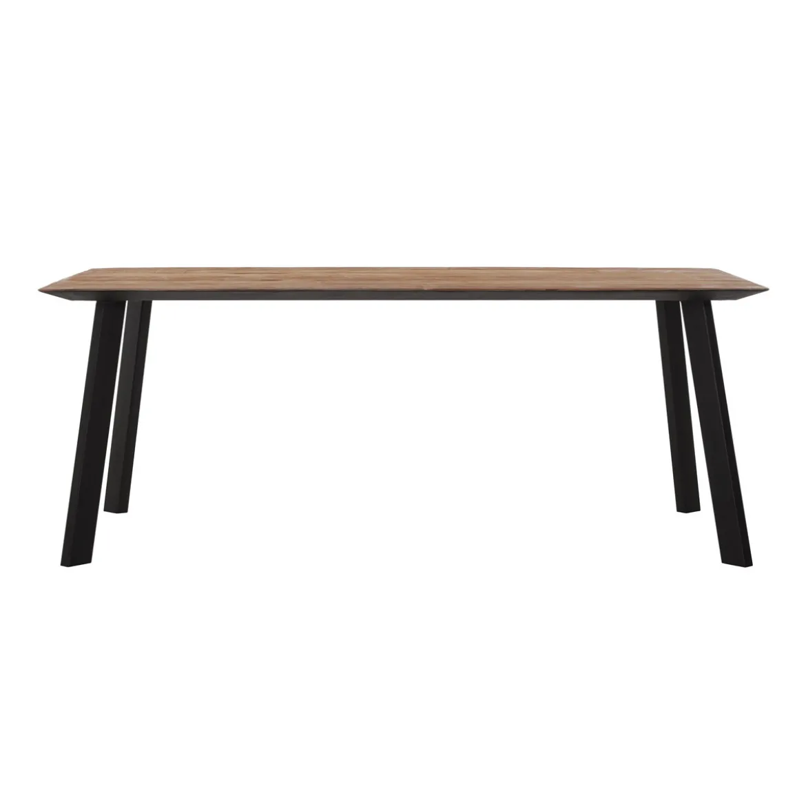 Teak eettafel met verjongde rand - DTP Home Timeless Shape