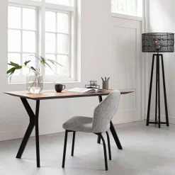 Teakhouten bureau - DTP Home Metropole