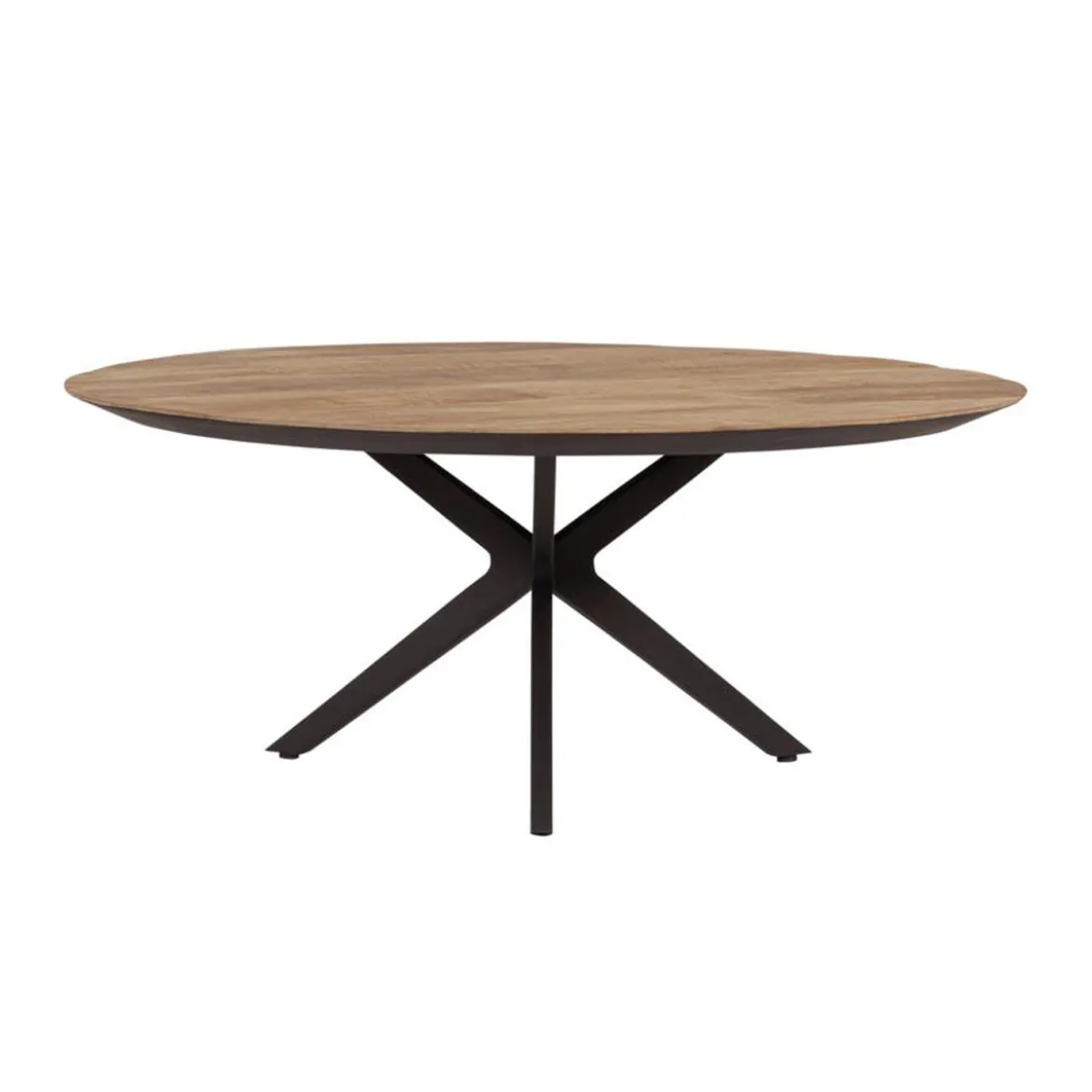 Teakhouten salontafel rond - DTP Home Metropole