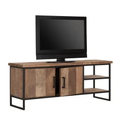 Teak tv-meubel industrieel - DTP Home Timeless Beam