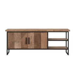 Teak tv-meubel industrieel - DTP Home Timeless Beam