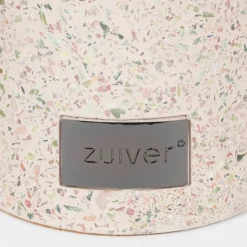 Terrazzo bijzettafel rond - Zuiver Victoria