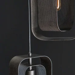 Trapse hanglamp van metaal - Santa Mesh Rotate