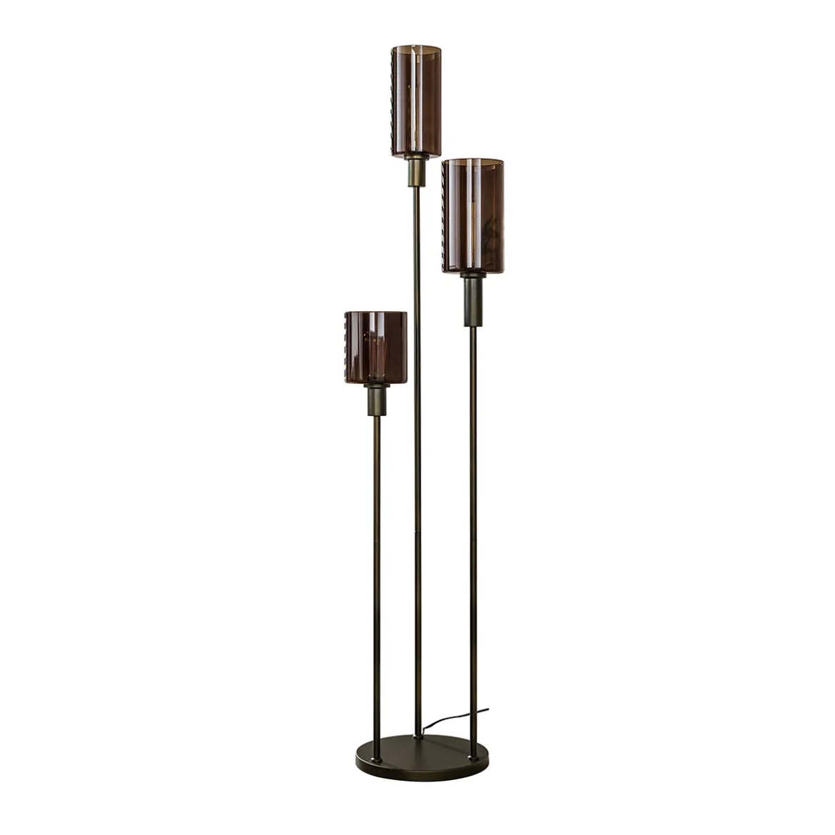 Trapse vloerlamp brons - Santa Sepiora