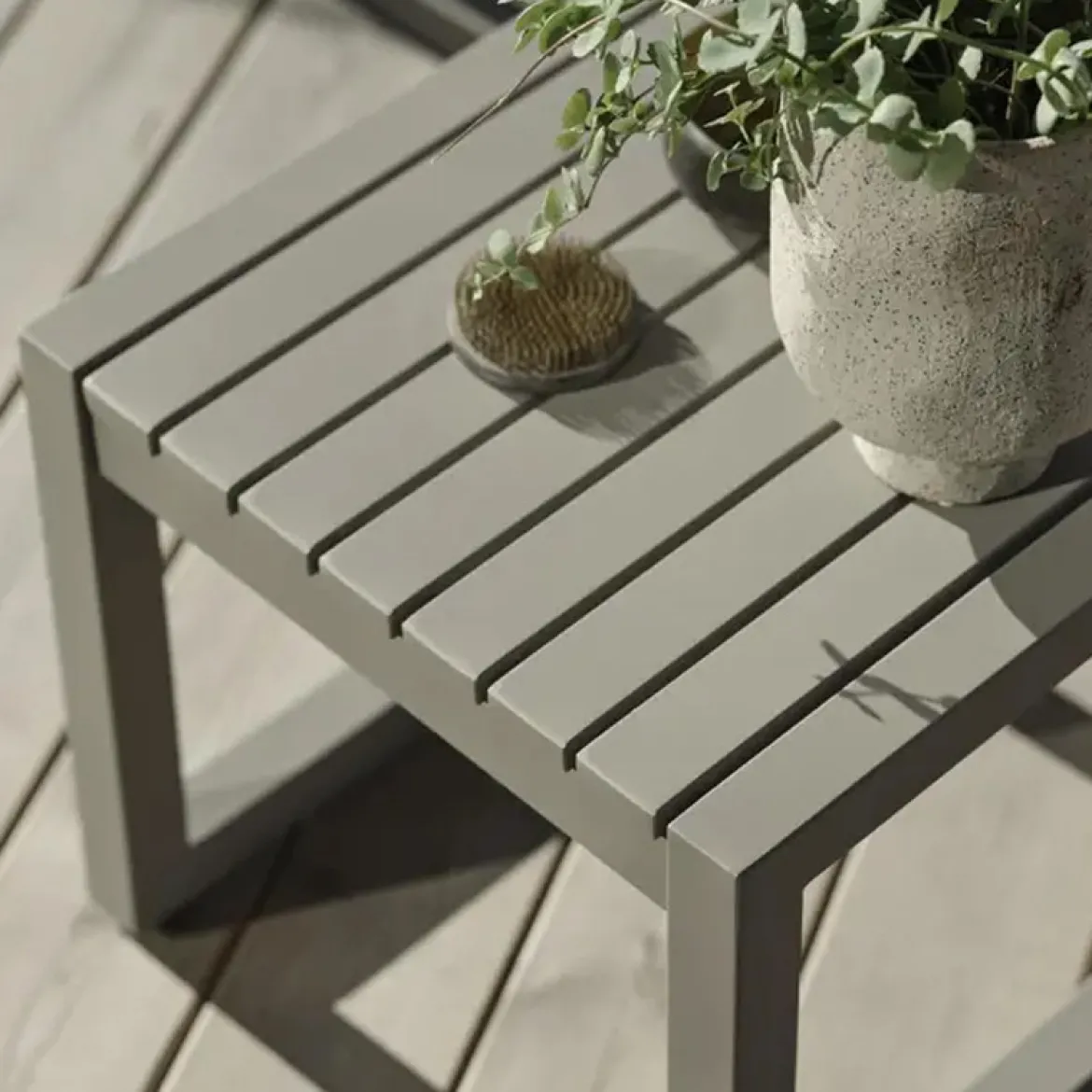 Tuin bijzettafel aluminium - Lavis Alure
