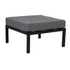 Tuin hocker met all-weather kussen - Brafab Weldon