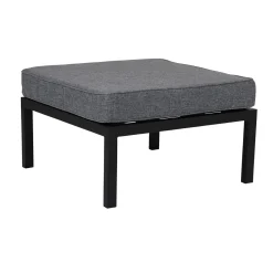 Tuin hocker met all-weather kussen - Brafab Weldon