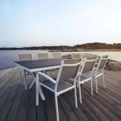 Tuinstoel aluminium - Brafab Leone