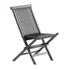 Tuinstoel zwart teak - Lavis Kenya