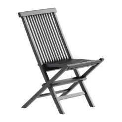 Tuinstoel zwart teak - Lavis Kenya