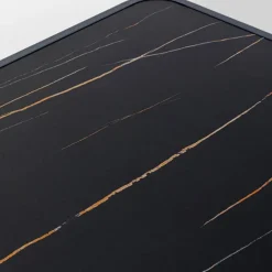 Tuintafel 4-persoons zwart - Kare Design Santos
