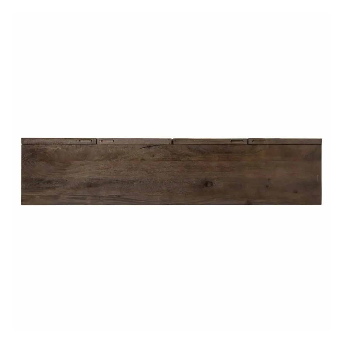 TV-meubel donkerbruin mangohout met spiegel - Richmond Interiors Bryant