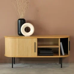 TV meubel eiken 120 cm - Bodio Sway