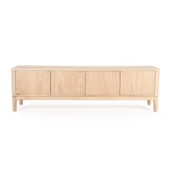 Tv-meubel licht eiken hout - Eleonora Harvey
