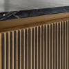 Tv-meubel messing en marmer - Richmond Interiors Ironville