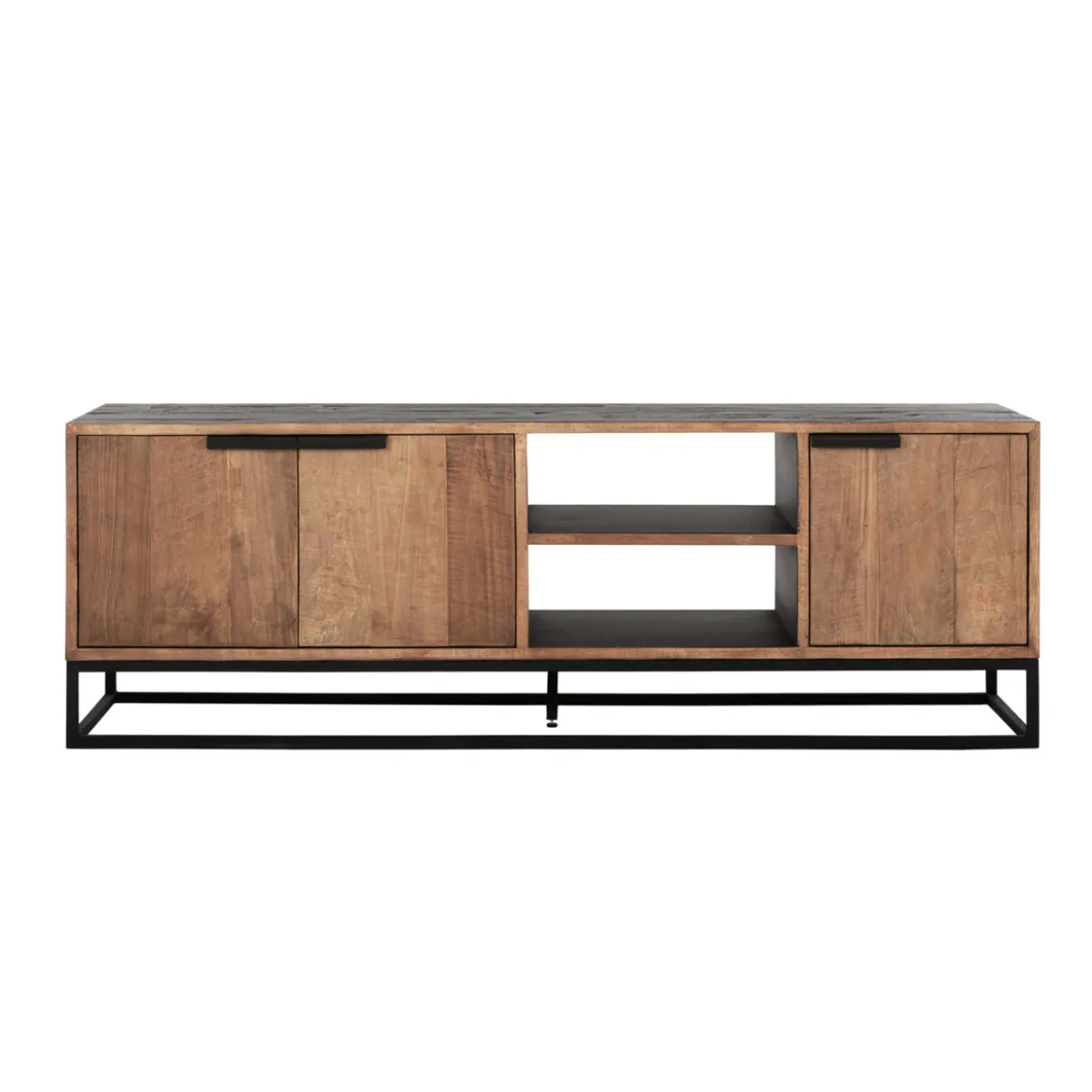 Tv-meubel zwart teak - DTP Home Cosmo