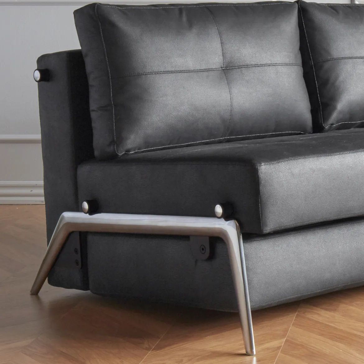 Tweepersoons slaapbank 160 - Innovation Living Cubed 160 Aluminium