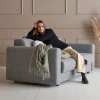 Uitklapbare slaapbank met pocket-spring matras - Innovation Living Killian 160