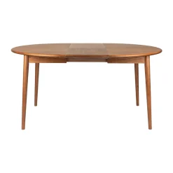 Uitschuifbare eettafel walnoot - Zuiver Twist
